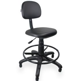 side image for Cadeira Caixa Executiva base fixa  - 3
