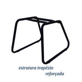 side image for Cadeira Executiva COSTURADA Base Trapézio - MARTIFLEX  - 2