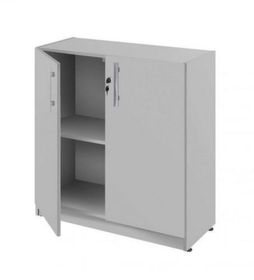 side image for Armário Baixo com 02 Portas – 0,80×0,42×0,75m – NEWCITY – CINZA/CINZA  - 2