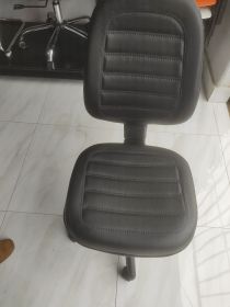 side image for Cadeira Executiva Base S/relax Giratória Martiflex  Couríssimo Preto - 4