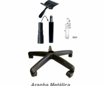 side image for Cadeira Diretorzinha Back System Costurado C/ Braços Reguláveis – Cor Preto – MARTIFLEX - 5