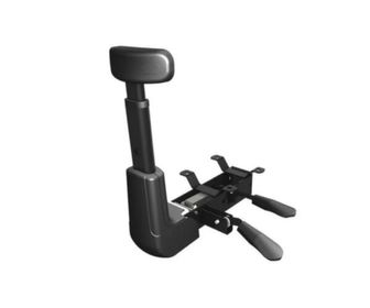 side image for Cadeira Diretorzinha Back System Costurado C/ Braços Reguláveis – Cor Preto – MARTIFLEX - 4