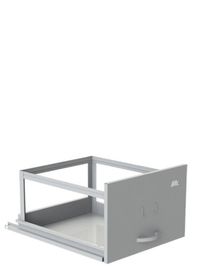 side image for Arquivo de Aço 04 Gav – (70cm) – CHAPA # 22 – TRILHO TELESC – 1,33×0,47×0,70m – CZ/CZ  - 2