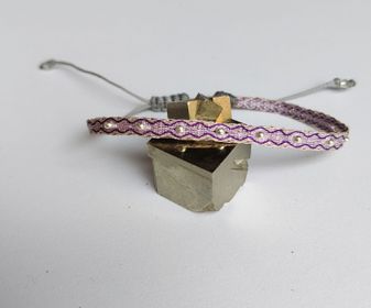 Pulsera 40 Deluxe Gris/Morado/Lila/Plata 05