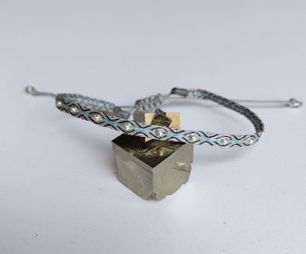Pulsera 40 Deluxe Gris/Celeste/Azul/Plata 05
