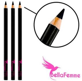 side image for ⭐️ LÁPIS PRETO PARA OLHOS - BELLA FEMME - 1