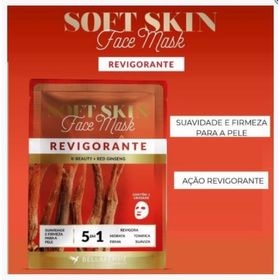 side image for ⭐️ MÁSCARA FACIAL SOFT SKIN REVIGORANTE - BELLA FEMME - 1