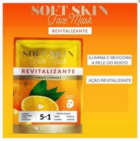 side image for ⭐️ MÁSCARA FACIAL SOFT SKIN REVITALIZANTE - BELLA FEMME - 1