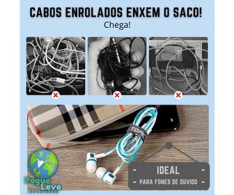 side image for Organizador de cabos TOPK - 3