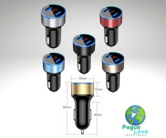 side image for Carregador Veicular com display - 1