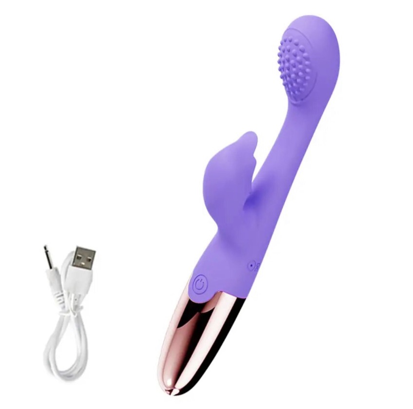 10 Speed G Spot Vibrator Usb Rechargeable Powerful Dildo Rabbit Vibrator For Women Clitoris Stimulation Massage Adult Sex Toys