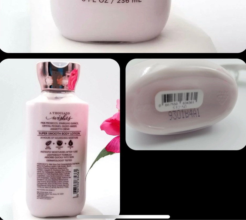 A Thousand Wishes body lotion  8floz