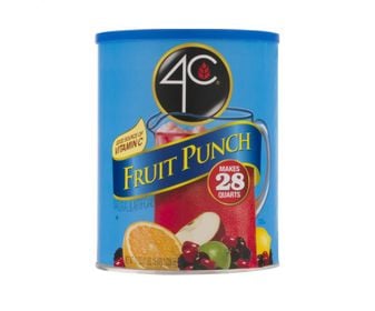 4C Fruit Punch makes 28qts