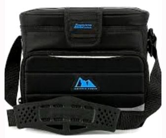 Arctic Zone 9 Can Zipperless Soft Sided Cooler with Hard Liner, Blk/Blue 