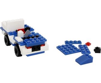side image for Brink Block Carro de polícia 112 peças  - 1