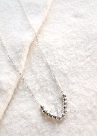 side image for Choker pepitas plateado - 1