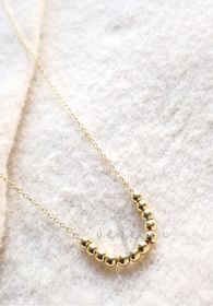 side image for Choker pepitas dorado - 1