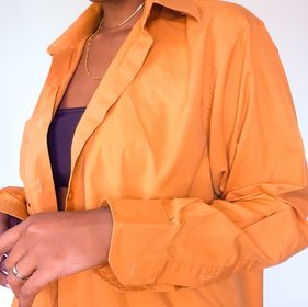 side image for Camisa tangerina 🍊 - 2