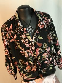 side image for Camisa estampada florida - 2