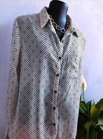 side image for Camisa estampada 100% poliéster  - 3