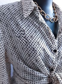side image for Camisa estampada 100% poliéster  - 4