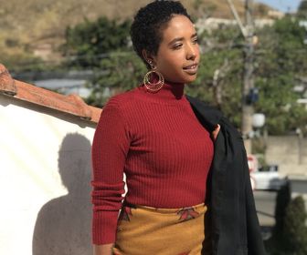side image for Turtleneck bordô  - 1