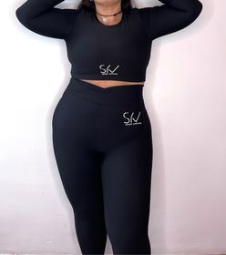 side image for Set ML y legging negro  - 2