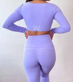 side image for Set top ML y legging lila  - 1