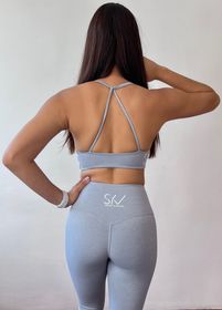 side image for Set Legging y bra cruzado  - 1