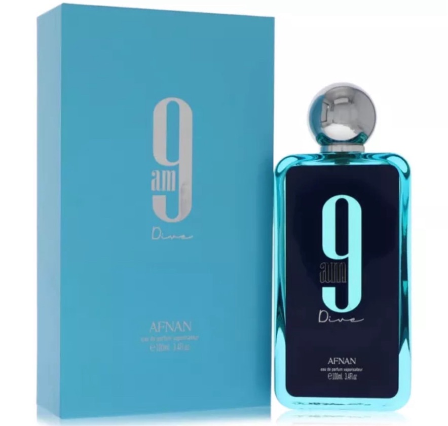 Afnan 9 AM Dive 3.4 oz / 100 ml Eau de Parfum