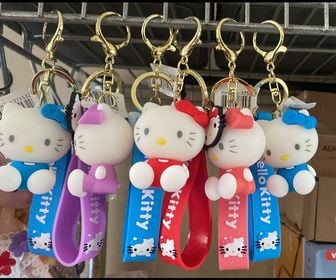 Hello Kitty Keychain key ring