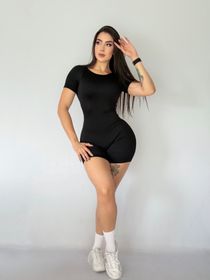 side image for Enterizo short espalda gota súper push bomba (incluye copas )🤩🍑🔝🎀 - 3