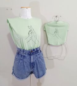 side image for Muscle Tee Menta - 4