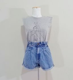 side image for Muscle Tee Cinza - 5
