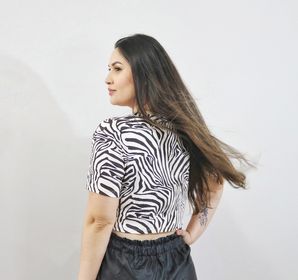 side image for T-shirt curtinha Marty - 3