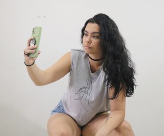 side image for Muscle Tee Cinza - 1
