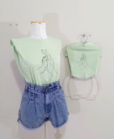 side image for T-shirt pet Menta - 4