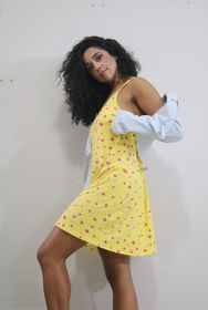 side image for Slip dress Dots - 3