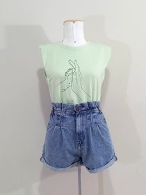 side image for Muscle Tee Menta - 3