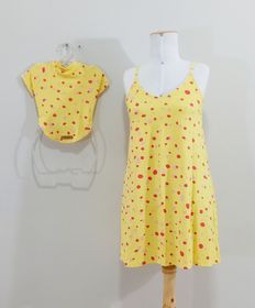 side image for Slip dress Dots - 5