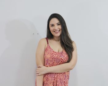 side image for Slip dress Pink - 2