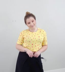 side image for T-shirt curtinha Dots - 2