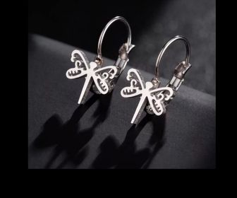 side image for Bohemian Fashion Earrings Women Jewelry Geometric Animal Stainless Steel Stud Earrings Best Gift for Girl Kid pendientes - 1