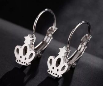 side image for Bohemian Fashion Earrings Women Jewelry Geometric Animal Stainless Steel Stud Earrings Best Gift for Girl Kid pendientes - 1