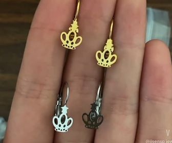 side image for Bohemian Fashion Earrings Women Jewelry Geometric Animal Stainless Steel Stud Earrings Best Gift for Girl Kid pendientes - 2