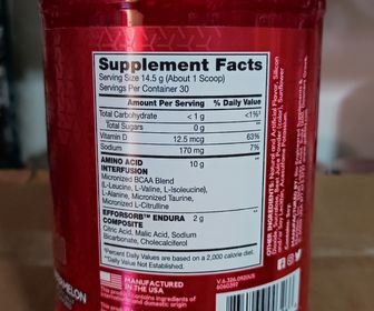 side image for BSN- Amino x 70 servs  - 1