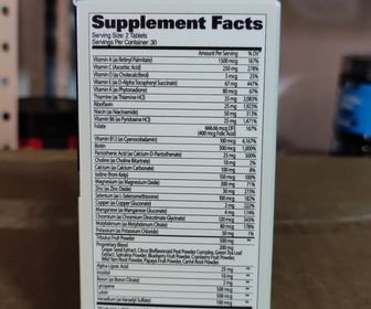 side image for Gat- Mens Multi+test 60 caps - 1