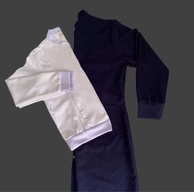 side image for Jaqueta bomber em crepe alfaiataria  - 2