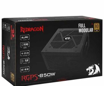 side image for Fonte de Alimentação Redragon GC-PS010 850W ATX / Modular / 80 Plus Gold - 1