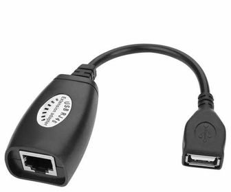 side image for Cabo Adaptador Extender USB para RJ45 - 45M - 2